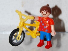 Playmobil Mädchen Fahrrad