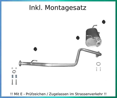 Auspuffanlage für suzuki - auspuffanlage,