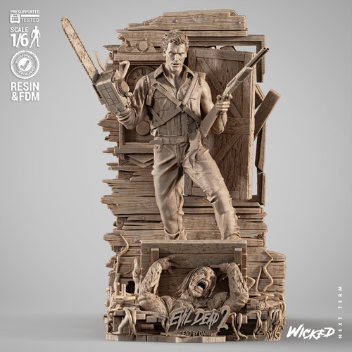 Ash evil dead resin - dead,