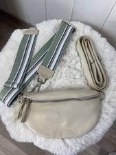 Bauchtasche Ledertasche mit 2