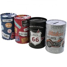 4er set usa spardose - set,