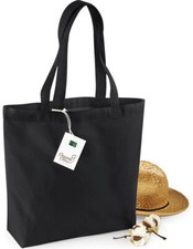 Westford Mill Organic Cotton Shopper 7 Farben 32 x 35 x 12 cm WM180 (C)