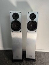 Audio Physic Yara Evolution Stereo Standlautsprecher in Aluminium gebürstet