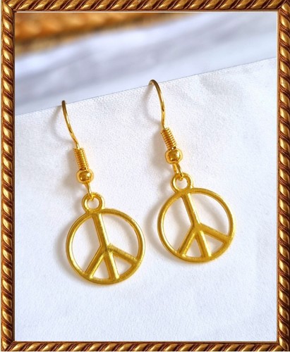 Ohrringe hänger peace frieden - hÄnger,