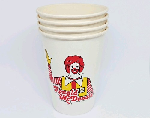 Donalds alte pappbecher - donalds,