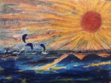 Huebsches,kleines Acrylbild