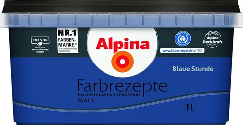 Alpina farbrezepte wandfarbe - alpina,
