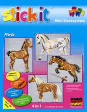 Mini Stecksystem Pferde 4 in 1