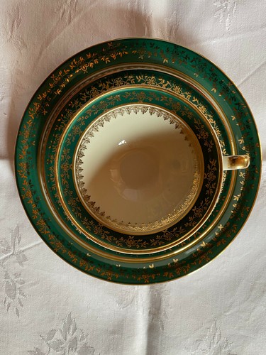 Porzellan kaffeeset 3teilig - porzellan,