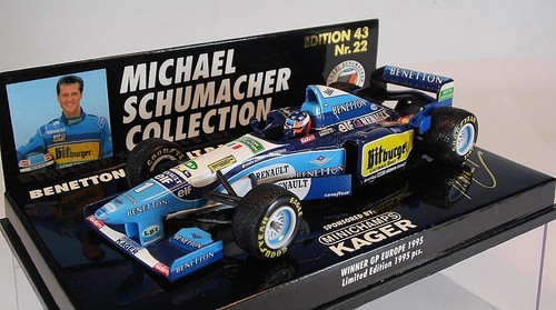 Minichamps benetton - minichamps, 1/43
