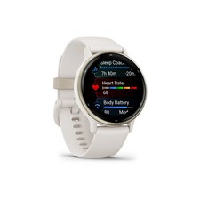 Garmin vivoactive 5 Sportuhr elfenbein cremegold Smartwatch | Neu & OVP (G7)