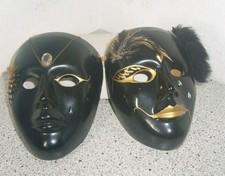 2 Stück Venezianische Masken