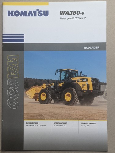 Komatsu wa380 radlader - komatsu,