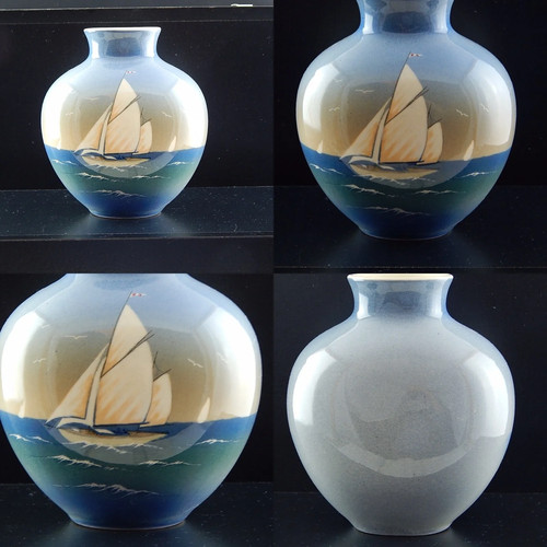 Soholm vase aus - keramik, antik