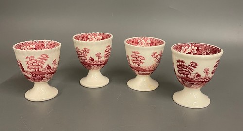 Eierbecher spode pink - x,