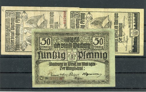 Warburg scheine notgeld - 3,