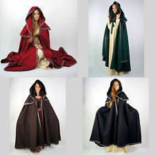 Umhang 1A-Qualität Karneval Fasching Mittelalter Wolle Mantel Mittelalterumhang