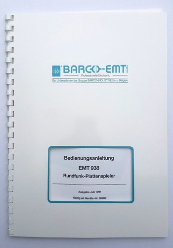 Original nos emt 938 - nos,
