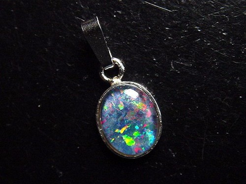 Opal edelopal anhänger 10 - opal,
