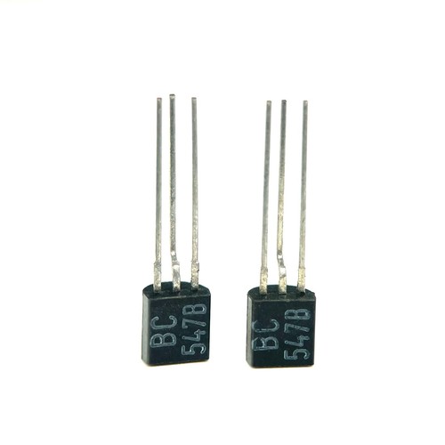 10x vintage transistor bc547b - vintage,