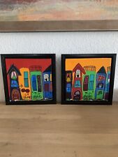 Bilder Acryl 2 Stück Bunt 