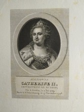 SELTENE GRAVUR XVIII PORTRÄT