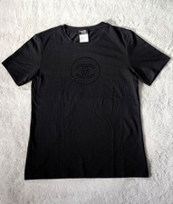 Chanel T-Shirt schwarz mit