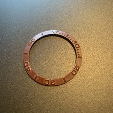 YACHT MASTER LÜNETTE INSET KERAMIK braun SEIKO SKX007 38mm