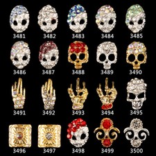 2 St. Nagelschmuck Deko Nail