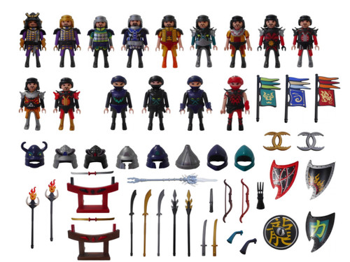Playmobil samurai asia ninja - playmobil,