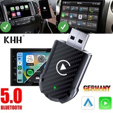 2in1 Wireless Carplay Android Auto Adapter USB Car Plug & Play USB Smart Button