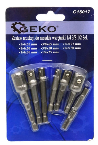 Stecknuss adapter set - set, 8-tlg