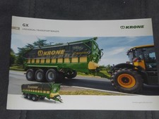 KRONE GX Universal-Transportwagen Prospekt von 08/2025 ( 25522 )