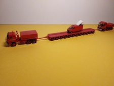 Herpa MB + MB Actros mit Nachläufer12-Achsig für Schwertransport Begleitfahrzeug