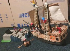Playmobil Piraten Schiff Insel
