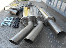 Edelstahlauspuffanlage passt