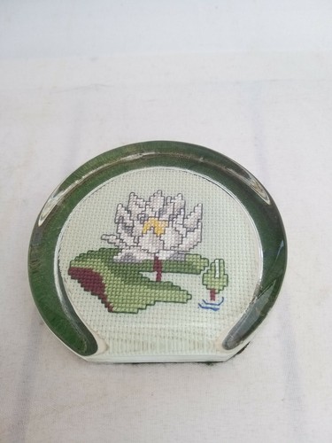 Vintage glas briefbeschwerer - vintage,