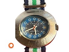 1970er KIENZLE life Vintage 17jew Handaufz neues Racingband läuft Germany