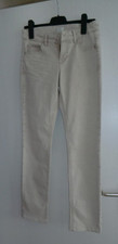 hochwertige edle Stretch-Jeans von M.A.C .  Carrie Pipe beige/sand  Gr. 38 Gr. M