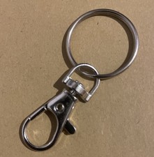 4 Stück Mini Karabinerhaken 8