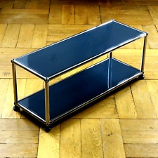 * USM Haller TV Ständer * Lowboard Beistelltisch Möbel * Schwarz * 75x25x25 cm