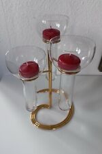 Rosenthal 80er Jahre Aqualux Chrom Schwimmkerzenhalter 