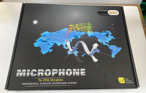 Ktv funk mikrofonsystem - ktv,
