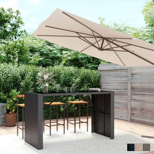 Bartisch mit glasplatte - bartisch,