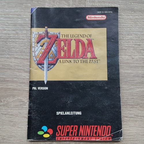 Snes anleitung zelda - a, to