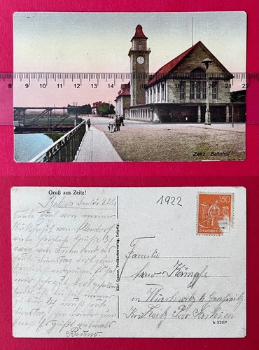 Zeitz 1922 seltene - ak,