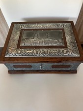 Antiker Holz Box, Kiste mit