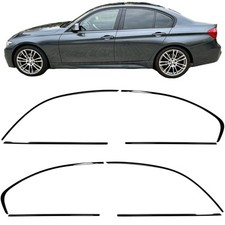 Shadow Line Zierleisten Set Schwarz für 3er BMW F30 Limousine 11-18
