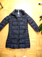 schwarzer warmer leichter Steppmantel von Street One Gr. 38/40 M Mantel vegan