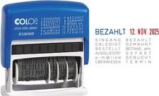 COLOP Wortbandstempel Mini Dater S120/WD Schrifthöhe: 4 mm mit Datum